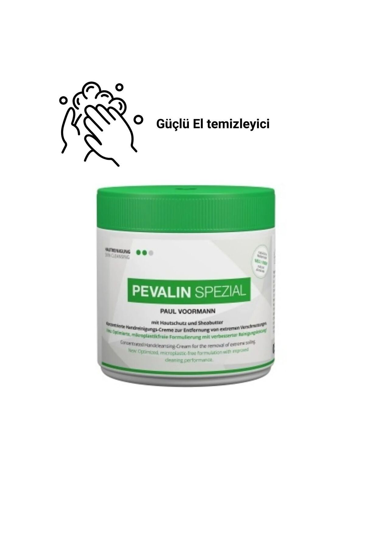 Spezial Boyalı Yağlı ve Yapışkan Tüm Cilt Kirlilikleri İçin Muhteşem El Temizleme Kremi
