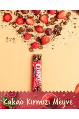 Sağlıklı Atıştırmalık Kırmızı Meyve Bar 18 Paket 1 Paket 12 li