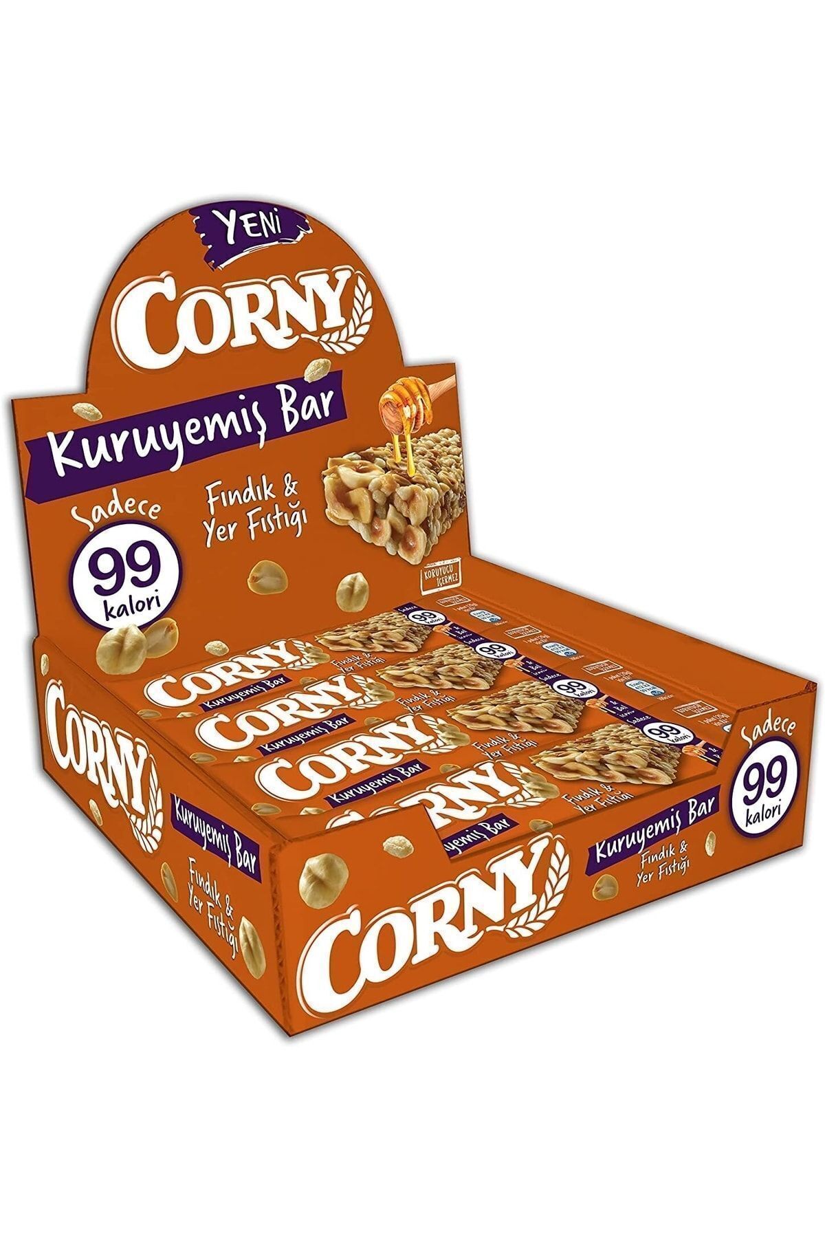 Yer Fıstıklı ve Fındıklı Kuruyemiş Bar x 12 adet