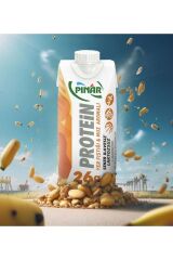 Yer Fıstıklı Ve Muz Aromalı Protein Süt 500 ml X 12 Adet