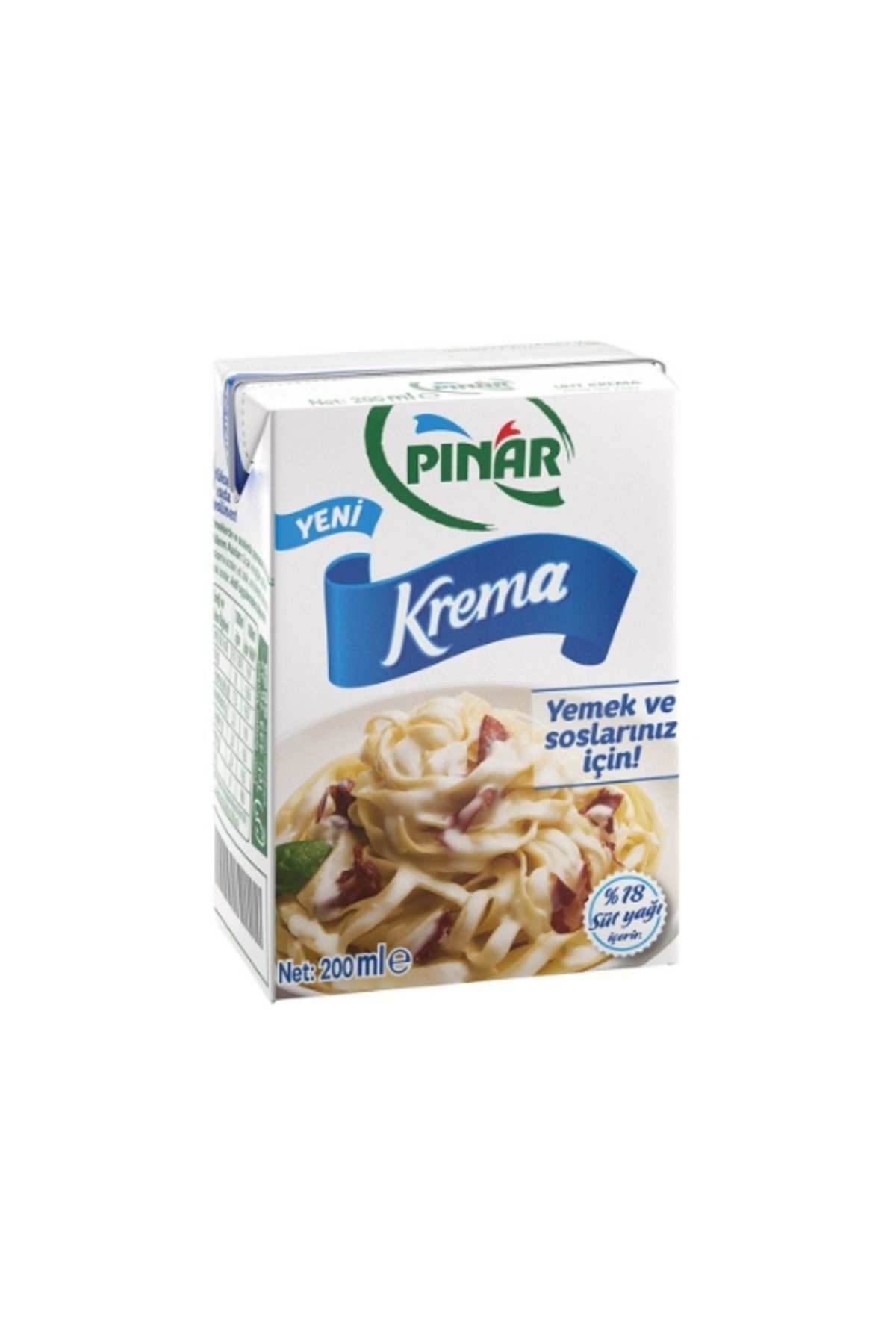 Krema %18 Yağlı 200 Ml. (6'LI)