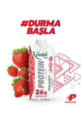 Çilekli Protein Süt 500 ml X 12 Adet