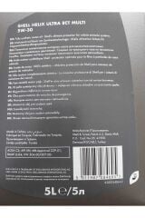 HELİX ULTRA ECT MULTİ 5W/30 MOTOR YAĞI 5 LİTRE