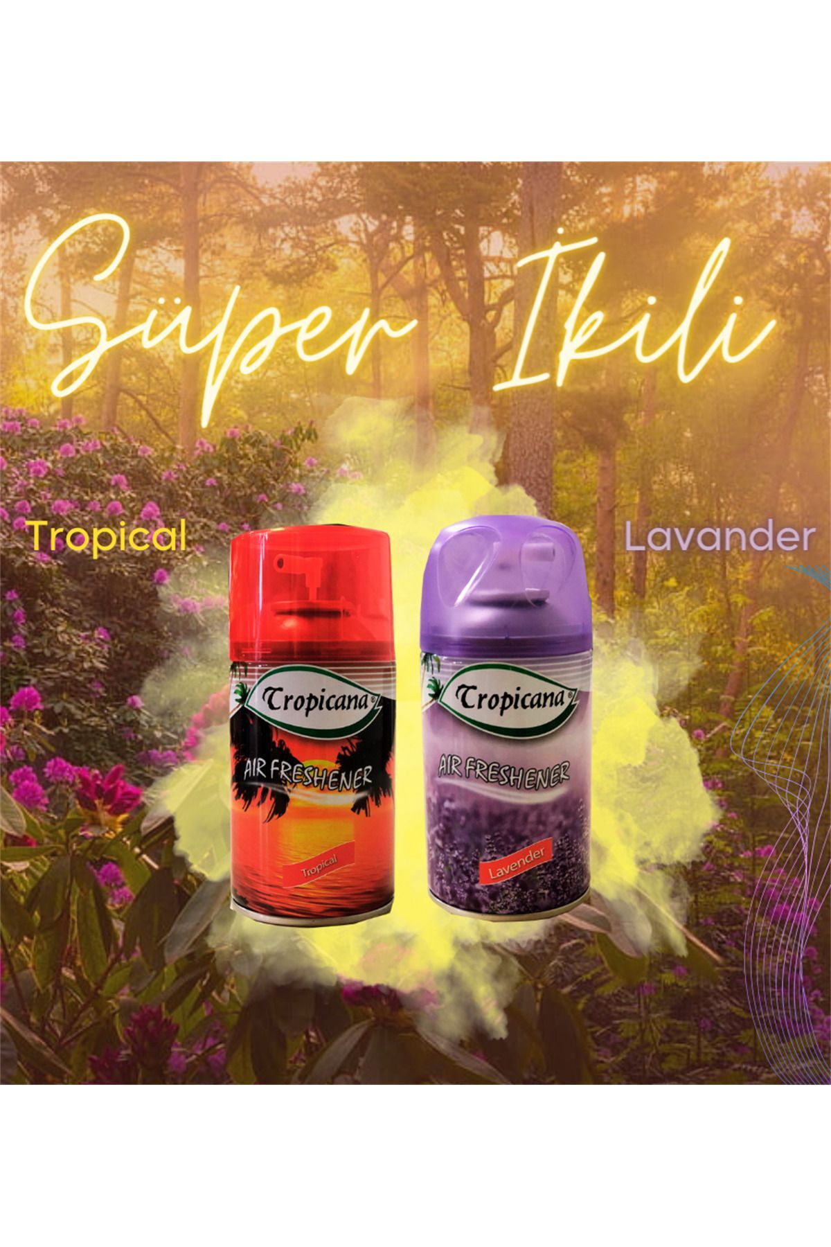 Air Freshener Oda Kokusu Süper İkili