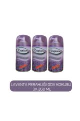 Air Freshener Oda Koku Lavander Lavanta Parfüm Sprey 3Adetx260 ml