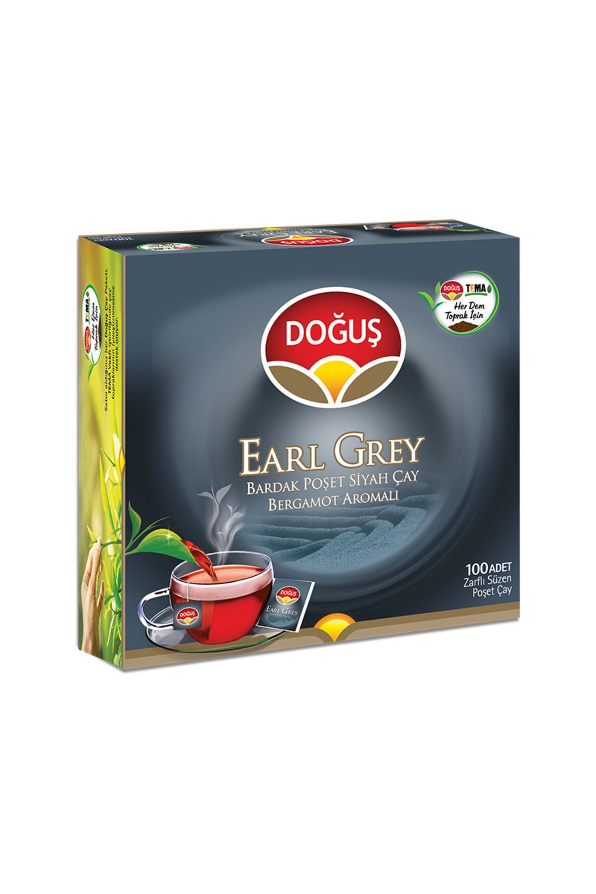 Earl Grey 100'lü Bardak Poşet Çay