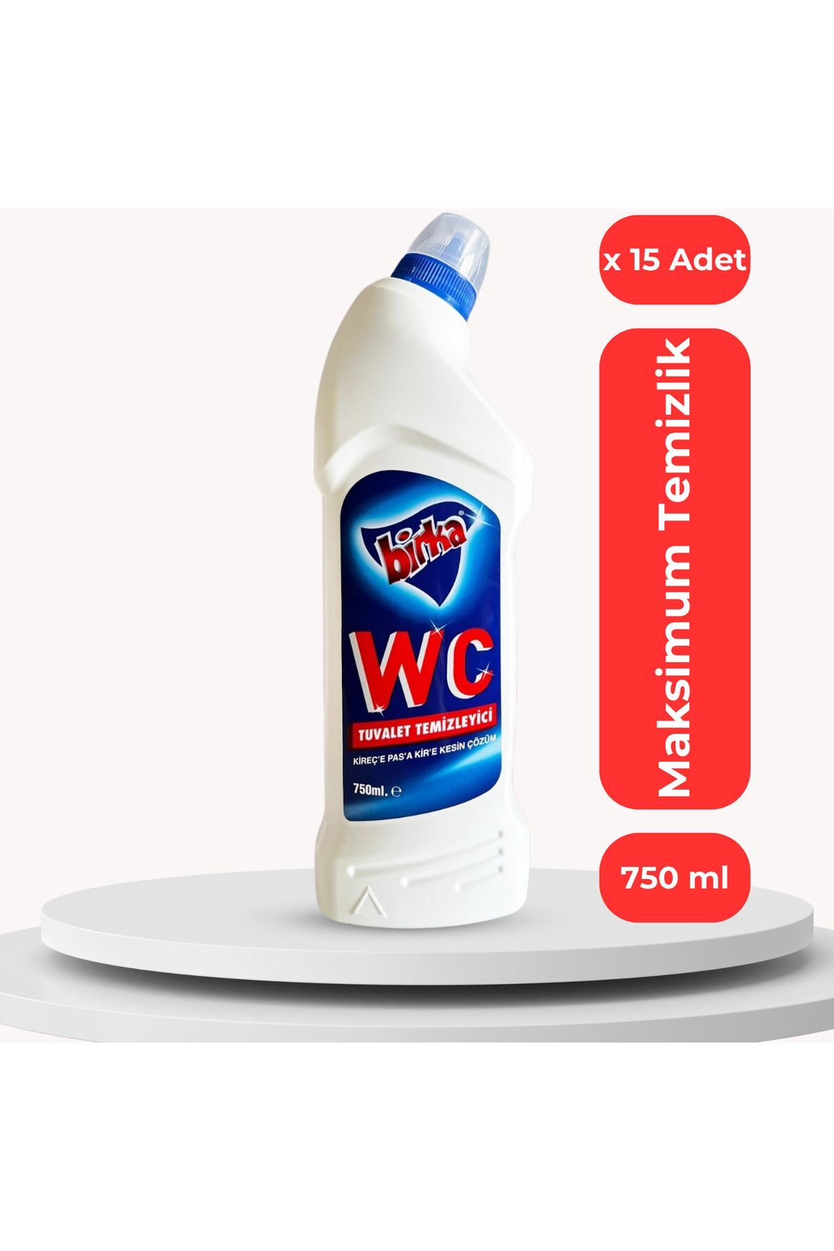 Wc Temizleyici 750ml X 15 Adet