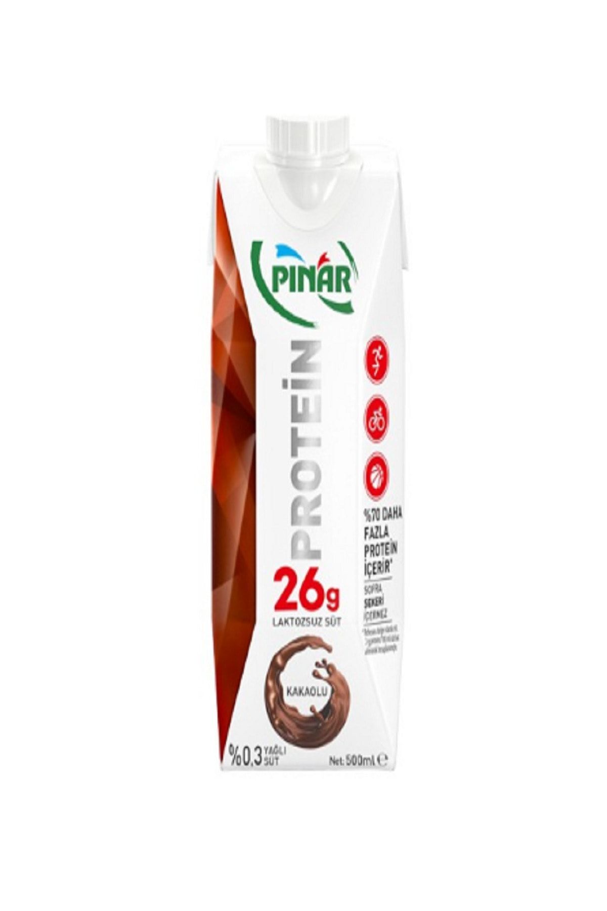 Protein Kakaolu Süt 500 ml 12'li