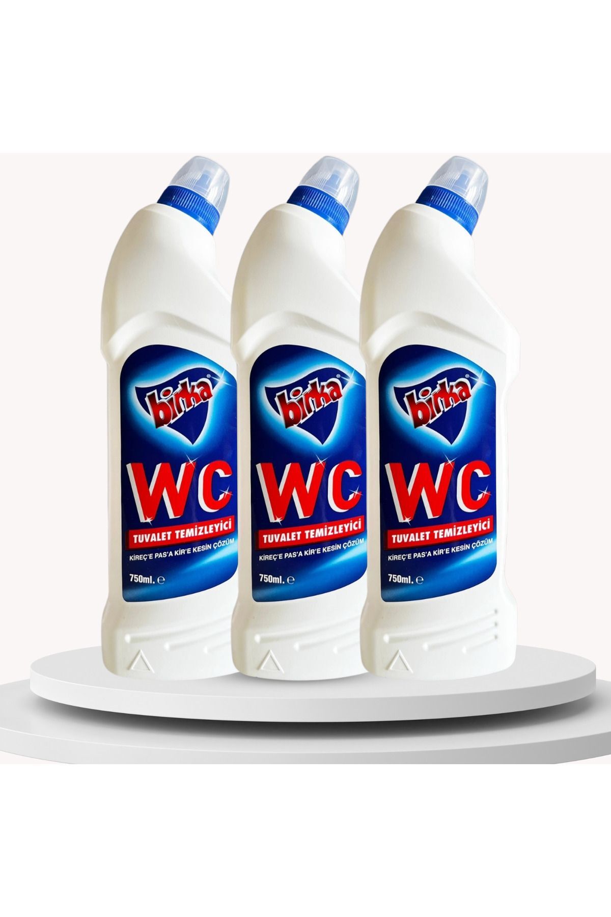 Wc Tuvalet Temizleyici 750 ml ( 3 Adet Alıma )