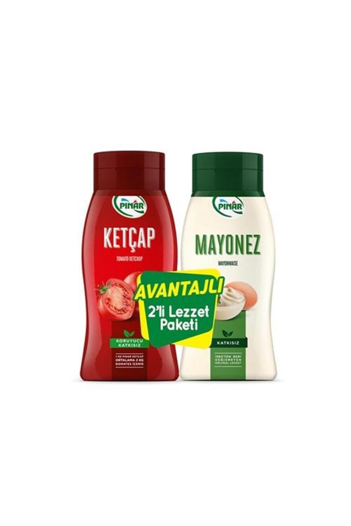Pinar Ketçap 600 gr Mayonez 500 gr Avantaj Boy